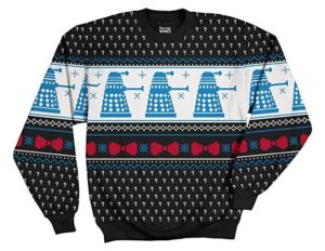 Doctor Who Daleks Themed Jumper - Christmas Exclusive