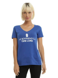 Doctor Who 'My Boyfriend's a Time Lord' T-shirt