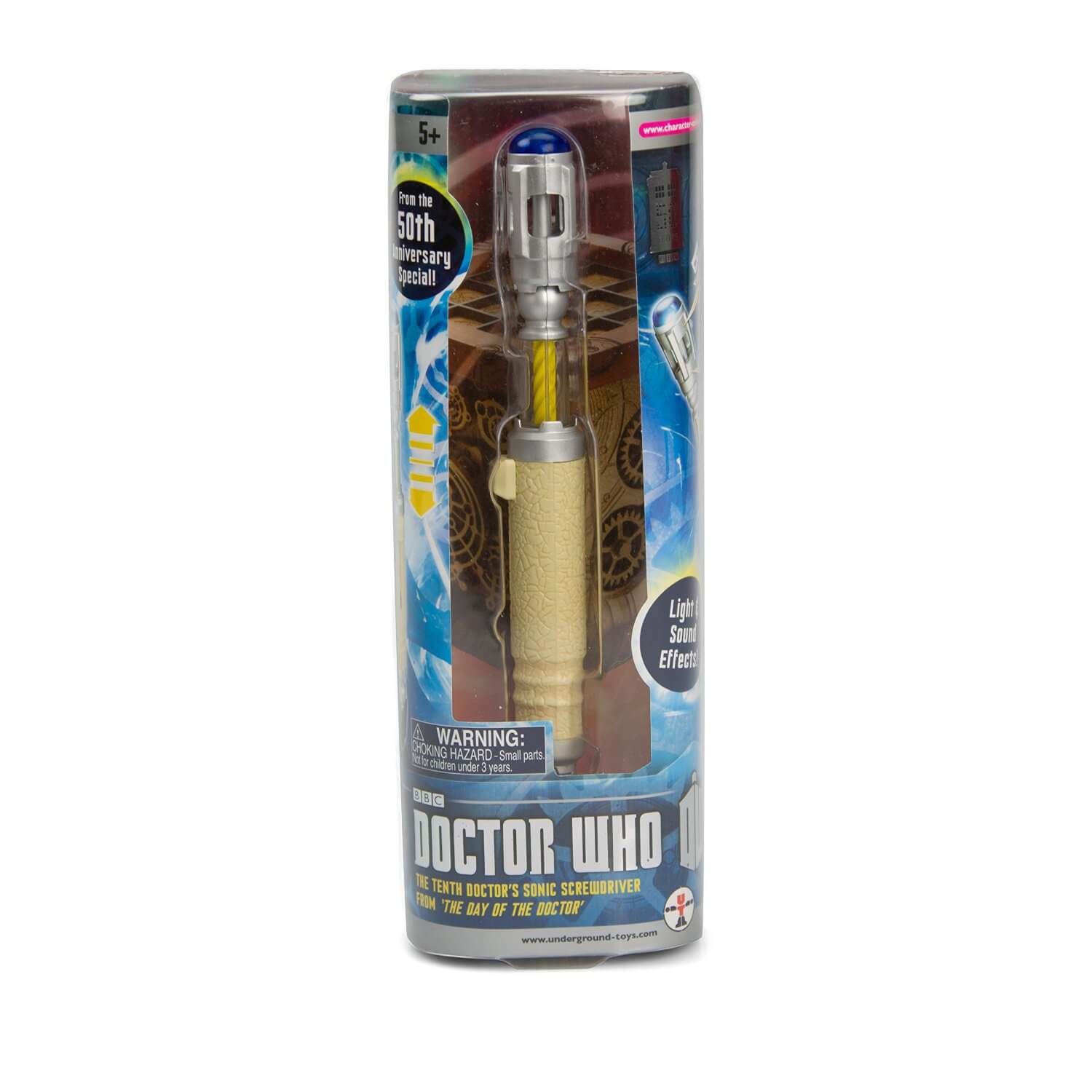 Doctor Who Sonic Screwdriver - 10th Doctor - 50th Anniversary Limited Edition Pack