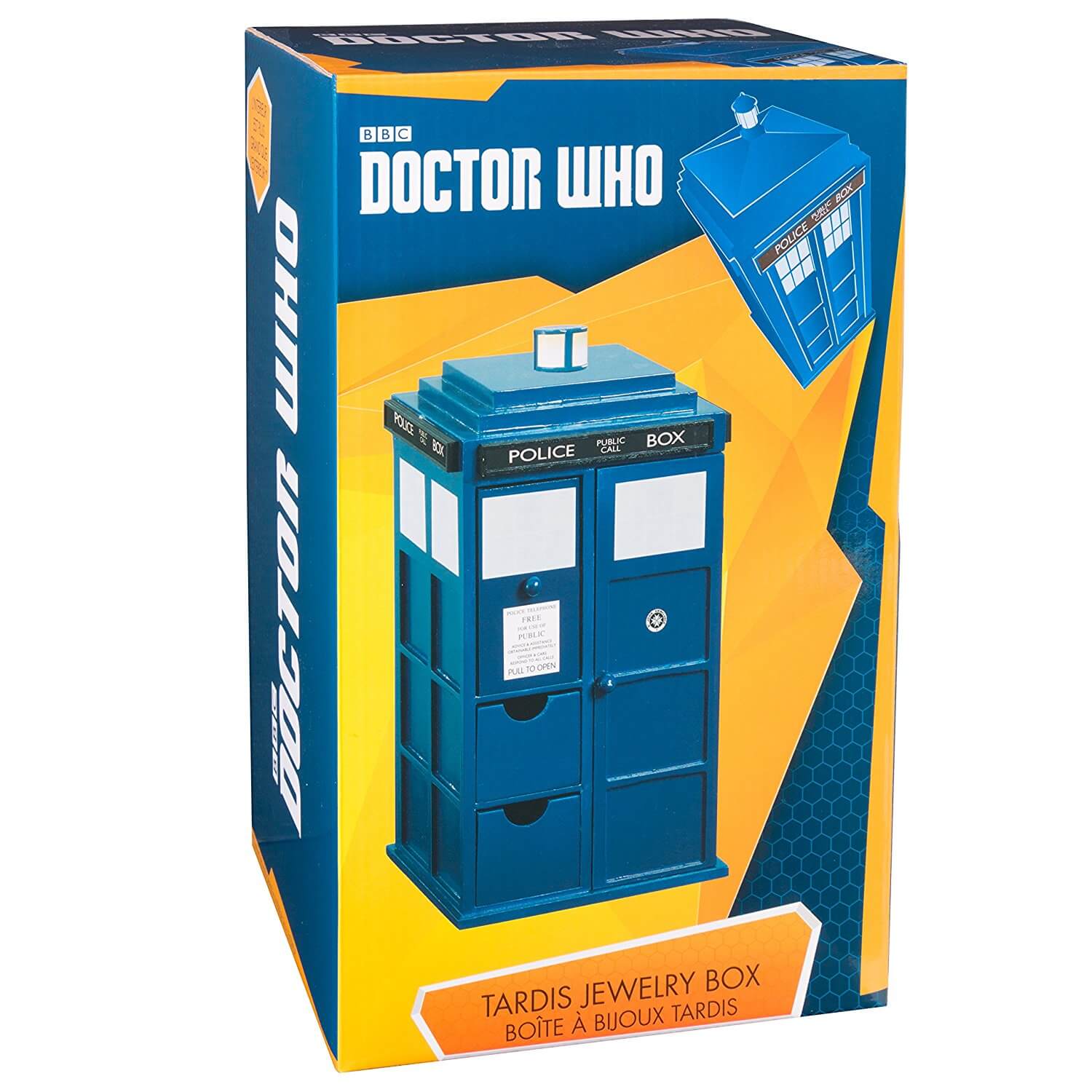 Doctor Who Tardis Wooden Jewelry Box