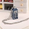 TARDIS 'Public Call Office' Necklace