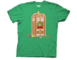 Gingerbread TARDIS themed T-Shirt